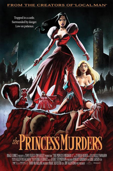 Princess Murders #1 Cvr C Tim Seeley & Allen Passalaqua Army of Darkness Horror Homage Var comic book cover by Tim Seeley