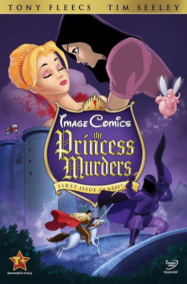 Princess Murders #1 Cvr D Tim Seeley & Allen Passalaqua Sleeping Beauty Animation Homage Var comic book cover by Tim Seeley