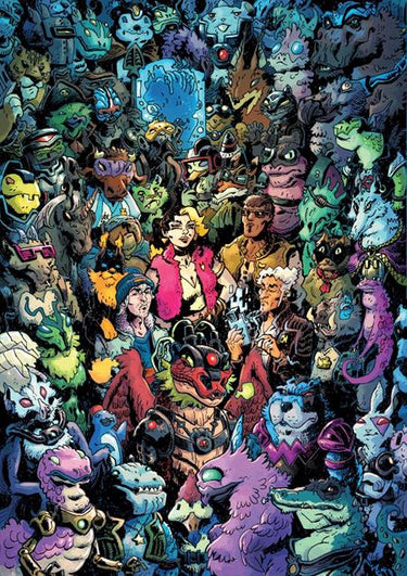 Creature Corps #1 Cvr J 1:50 Jok Japanese Virgin Foil Var comic book cover