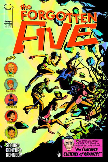Forgotten Five #1 Cvr a Nickolej Villiger comic book cover