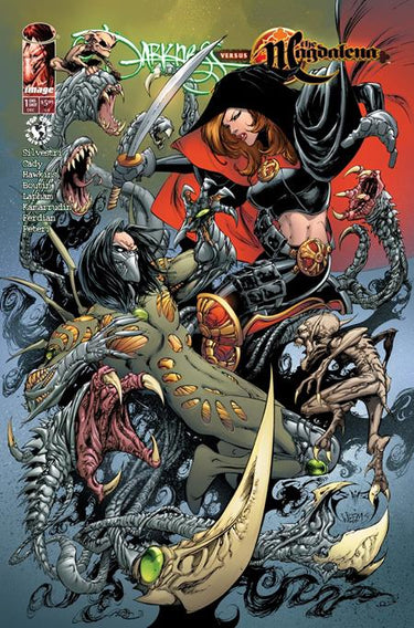 Darkness vs the Magdalena #1 One Shot Cvr B Joe Benitez & Richard Isanove Var comic book cover by Joe Benitez, Richard