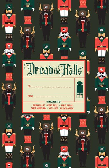 Dread the Halls 2026 One Shot Cvr C Jordan Hart Wrapped Var comic book cover