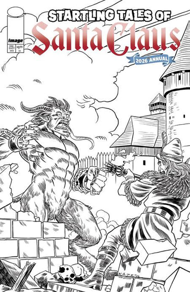 Startling Tales of Santa Claus 2026 Annual Cvr F 1:50 Nate Bellegarde Var comic book cover