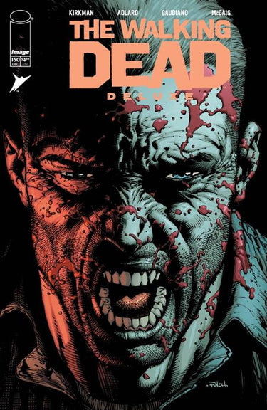 Walking Dead Dlx #150 Cvr a David Finch & Dave Mccaig comic book cover by David Finch, Dave McCaig