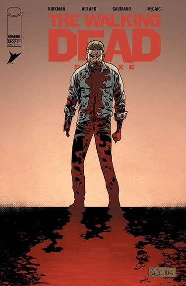 Pre-order comic book "Walking Dead Deluxe #150" cover B featuring artwork by Charlie Adlard and Dave Mccaig, published by Image Comics.