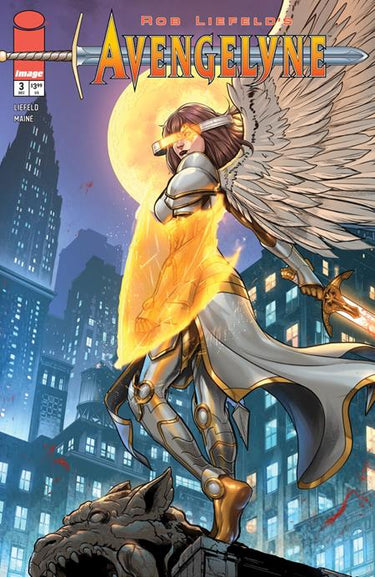 Avengelyne #3 Cvr a Daniel Maine comic book cover