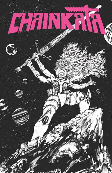 Chainkata #2 Cvr B Daniel Warren Johnson B&W Var comic book cover
