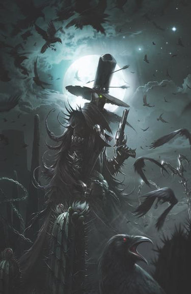 Deadly Tales of the Gunslinger Spawn #21 Cvr B Francesco Mattina Virgin Var comic book cover