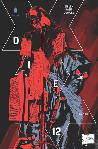 Die Loaded #12 Cvr B Joe Quesada Var comic book cover