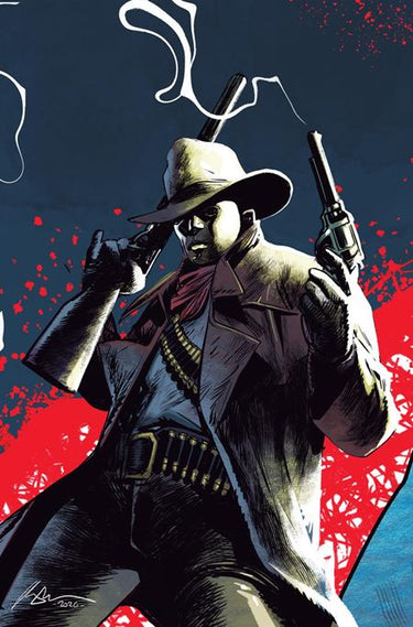 Pre-order comic cover featuring Exquisite Corpses Lone Gunman #2 by Rafael Albuquerque, Virgin Variant from Image Comics.