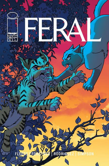 Feral #29 Cvr a Tony Fleecs & Trish Forstner comic book cover by Tony Fleecs, Trish Forstner