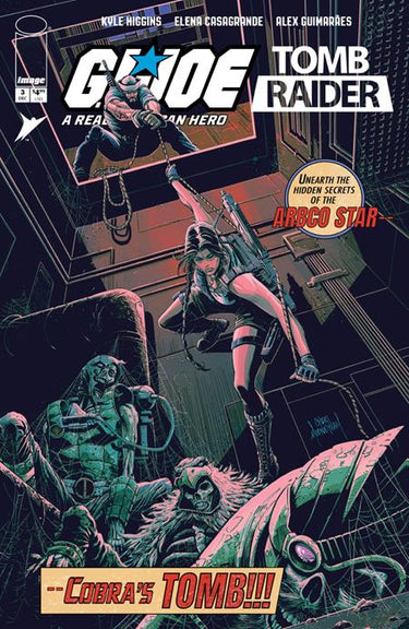 Gi Joe a Real American Hero Tomb Raider #3 (Of 5) Cvr D 1:25 Chris Mooneyham Vintage Joe Var comic book cover
