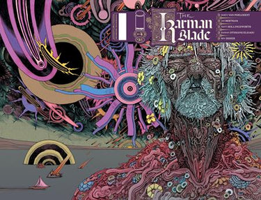 Karman Blade #4 (Of 4) Cvr a Ian Bertram & Matt Hollingsworth Wraparound comic book cover by Ian Bertram, Matt Hollingsworth
