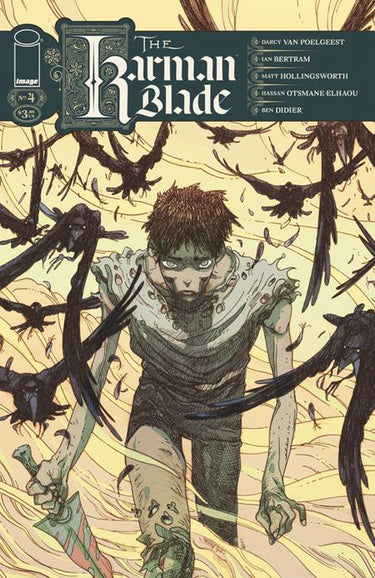Karman Blade #4 (Of 4) Cvr B Filipe Andrade Var comic book cover