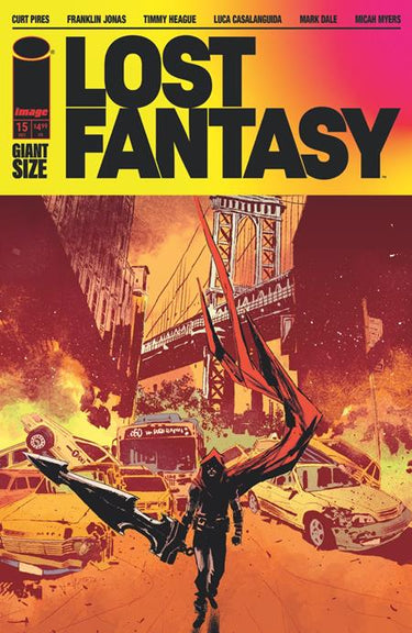 Lost Fantasy #15 Cvr a Luca Casalanguida comic book cover
