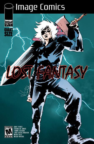 Lost Fantasy #15 Cvr B Luca Casalanguida Homage Var comic book cover