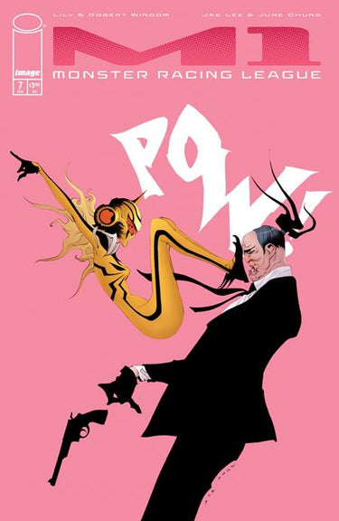 M1 Monster Racing League #7 Cvr a Jae Lee comic book cover