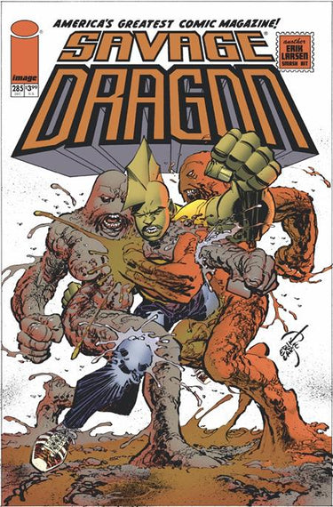 Savage Dragon #285 Cvr a Erik Larsen comic book cover