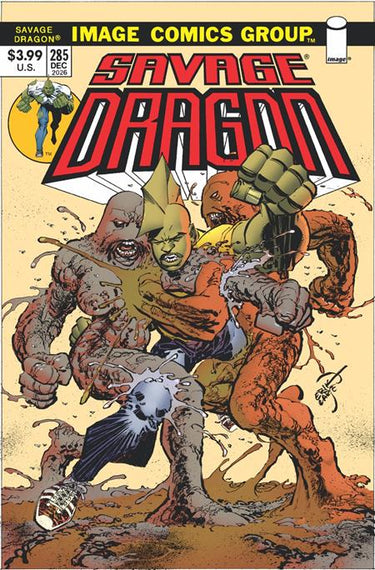 Savage Dragon #285 Cvr B Erik Larsen Retro Var comic book cover