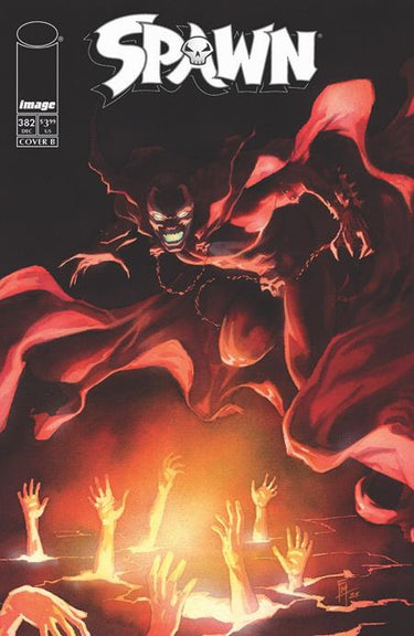 Spawn #382 Cvr B Fede Mele Var comic book cover