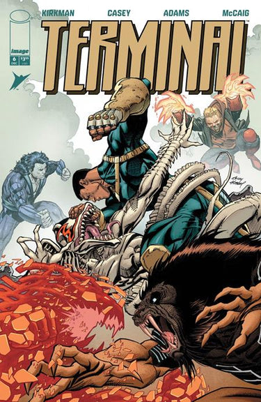 Terminal #6 Cvr C Andy Kubert & Dave Mccaig Var comic book cover by Andy Kubert, Dave McCaig