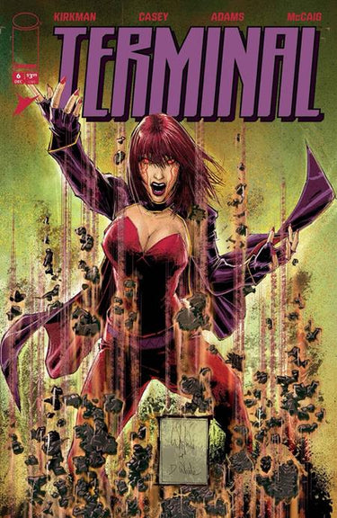 Pre-order comic book "Terminal #6" cover F by Whilce Portacio and Dean White, published by Image Comics.