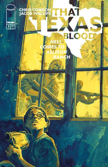 That Texas Blood Hell Comes to Allison Ranch #4 (Of 6) Cvr a Jacob Phillips comic book cover