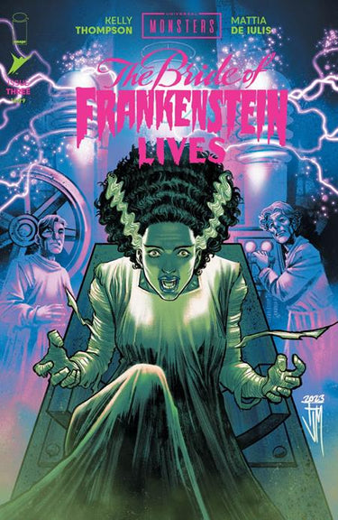 Universal Monsters the Bride of Frankenstein Lives #3 (Of 4) Cvr B Francis Manapul Var comic book cover
