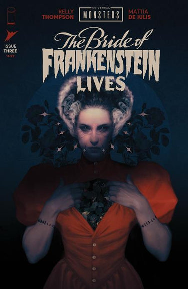 Universal Monsters the Bride of Frankenstein Lives #3 (Of 4) Cvr E 1:50 Yorgos Cotronis Var comic book cover