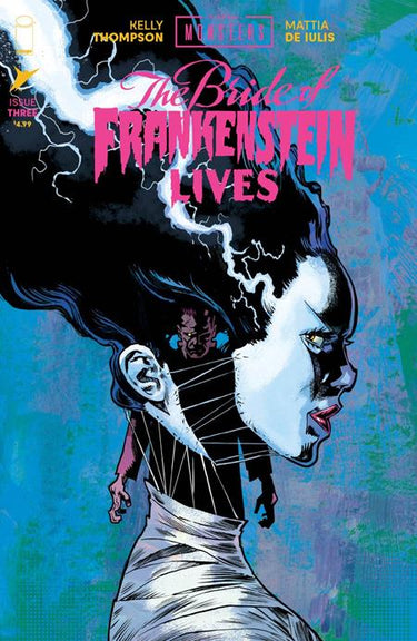 Universal Monsters the Bride of Frankenstein Lives #3 (Of 4) Cvr F 1:75 Michael Walsh Var comic book cover