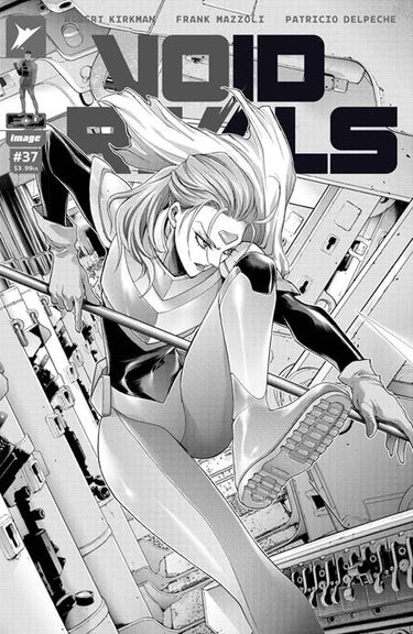 Void Rivals #37 cover E manga comic by Satoshi Shiki, published by Image Comics, featuring vibrant artwork and dynamic action scenes.