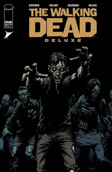 Walking Dead Dlx #151 Cvr a David Finch & Dave Mccaig comic book cover by David Finch, Dave McCaig