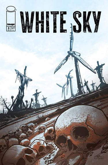 White Sky #8 Cvr C Ray Lederer Var comic book cover