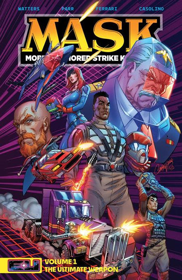 Mask TP Vol 01 Direct Market Exclusive J Scott Campbell & Tanya Lehoux Cvr graphic novel cover by J. Scott Campbell, Tanya