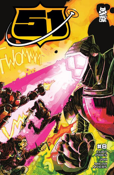 51 #8 (Of 8) comic book cover by Jok