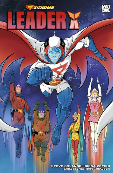 Gatchaman Leader X One-Shot Cvr B Dario Brizuela Var comic book cover