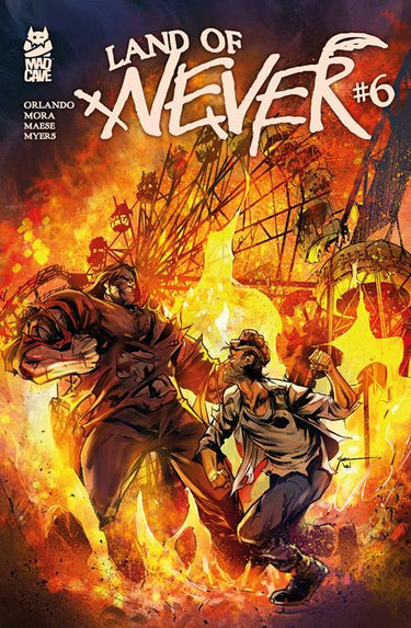Land of Never #6 (Of 6) comic book cover by Miguel Mora