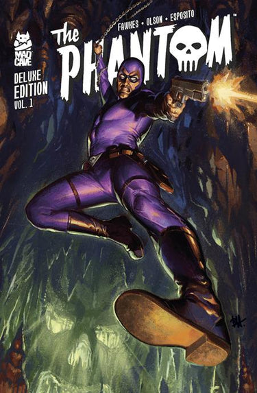 Phantom Deluxe Edition HC Vol 01 hardcover graphic novel cover by Ben Harvey