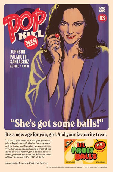 Pop Kill Big Candy #3 (Of 4) Cvr B Michael Cho Var comic book cover