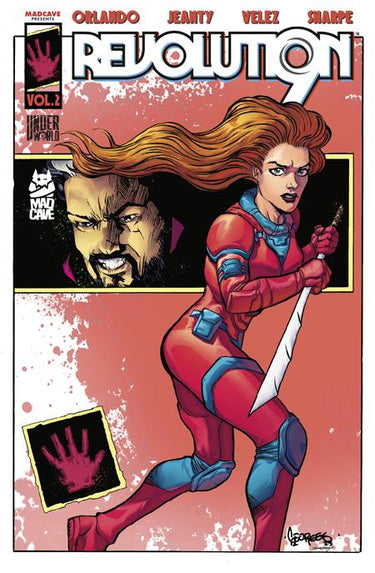 Revolution 9 TP Vol 02 Blood Coda graphic novel cover by Georges Jeanty
