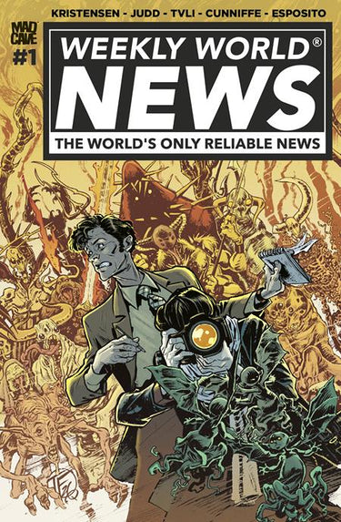 Weekly World News #1 (Of 6) Cvr E Tom Fowler Foil Var comic book cover