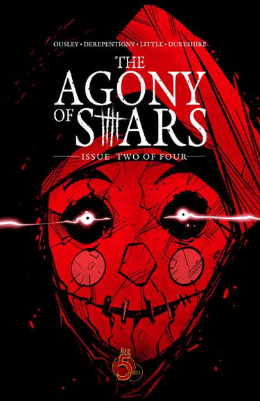 Pre-order comic book "Agony of Stars #2" cover A by Etienne Derepentigny, featuring cosmic artwork by Massive Publishing.