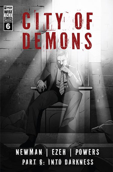 City of Demons #6 comic book cover by Kingsley Ezeh