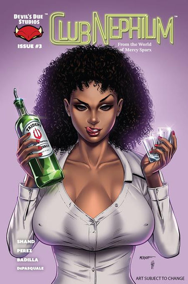 Club Nephilim #3 Cvr C Matt Merhoff Var comic book cover