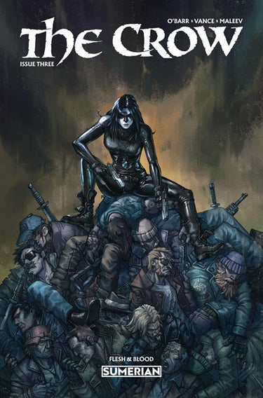 Crow Flesh and Blood #3 Cvr B Alan Quah Var comic book cover