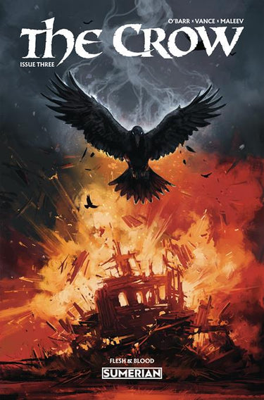 Crow Flesh and Blood #3 Cvr C Ninja Jo Var comic book cover