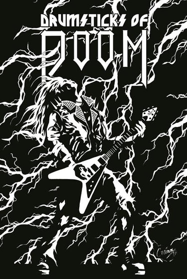 Drumsticks of Doom Band on the Silver Mountain #3 (Of 3) Cvr B 1:5 Jonathan Grimm Var comic book cover