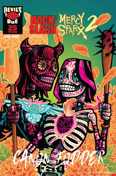 Hack Slash Mercy Sparx Canon Fodder #1 One Shot Cvr B J Gonzo Var comic book cover by J. Gonzo