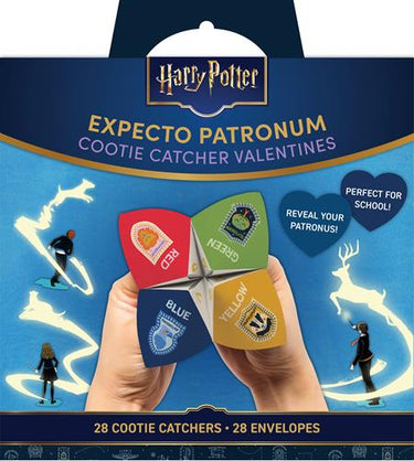 Harry Potter Expecto Patronum Cootie Catcher Valentines comic book cover by Insight Editions