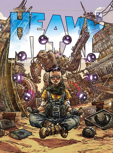 Heavy Metal Magazine HC #4 hardcover graphic novel cover by Diego Yapur